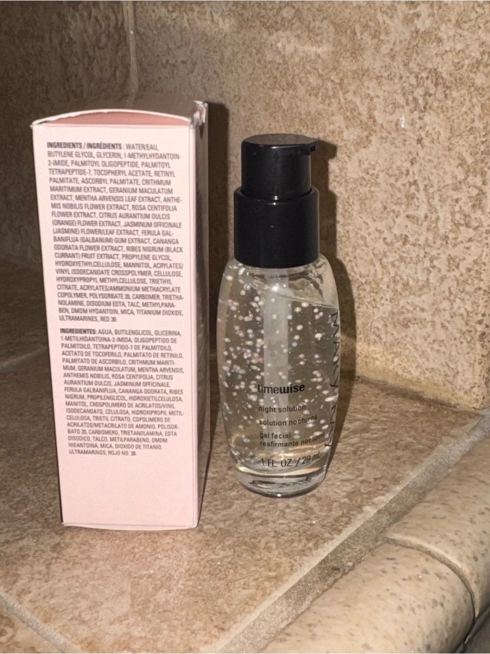 Mary Kay TimeWise Night Solution 1 fl oz Clear Gel‎ Serum Anti-Aging Nutri-Beads
